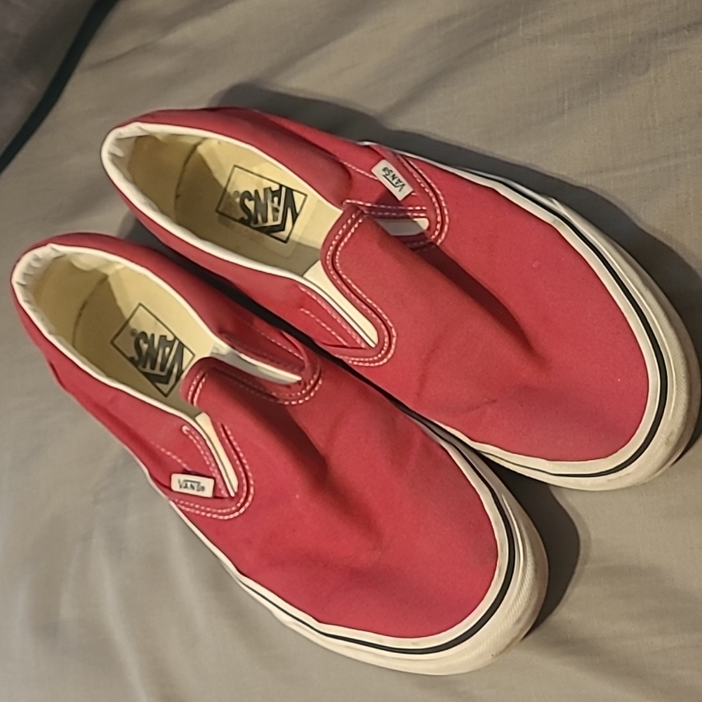 Red Vans